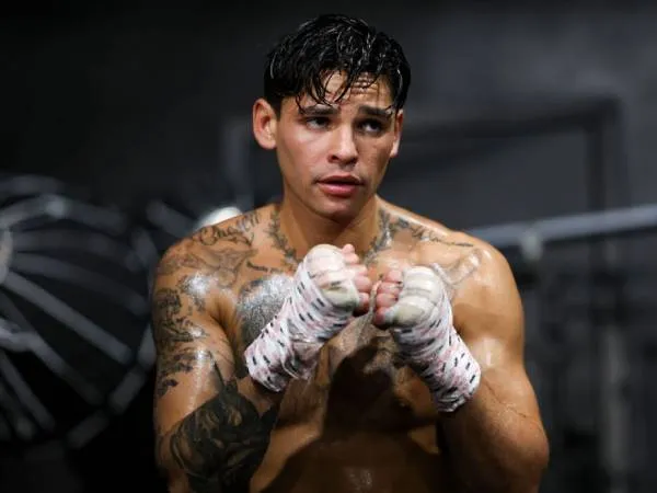 Ryan Garcia diskors dari dunia tinju hingga 20 April tahun depan. (Foto: Fight TV)
