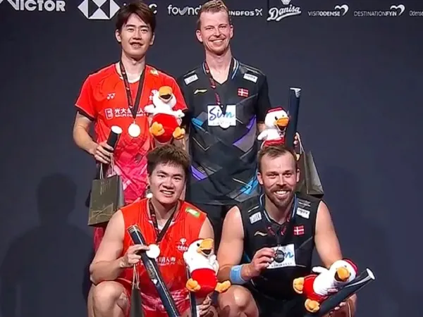 Sikat Astrup/Rasmuseen, Liang Wei Keng/Wang Chang Kampiun Denmark Open 2024