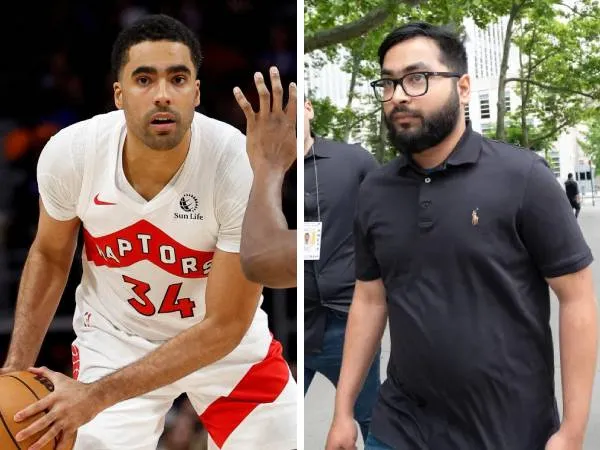 Jontay Porter (kiri) dan Mahmud Mollah. (Foto: New York Post)