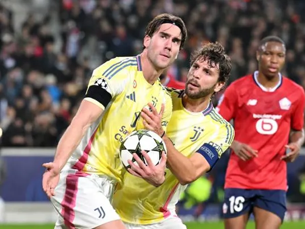 Penalti Vlahovic Gagalkan Kemenangan Lille, Juventus Raih Hasil Imbang