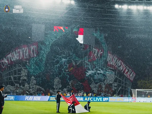 Koreo Gundala vs Godzilla yang gemparkan Stadion Utama Gelora Bung Karno.