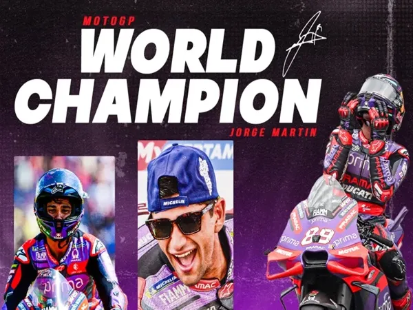 Klasemen MotoGP: Jorge Martin Rebut Gelar Juara Dunia Pertamanya