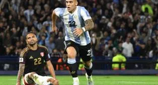 Lautaro Martinez Samai Rekor Maradona, Argentina Kalahkan Peru 1-0