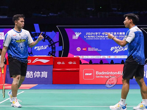 Sabar/Reza Petik Pelajaran Berharga Dari China Masters 2024