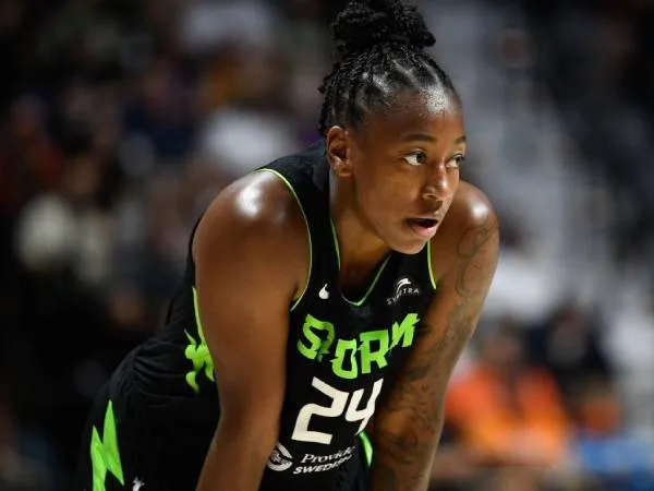 Jewell Loyd membantu Storm meraih gelar juara WNBA pada 2018 dan 2020. (Foto: AP)