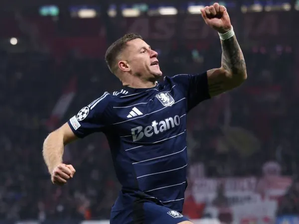 Bahagianya Ross Barkley Bantu Aston Villa Kalahkan RB Leipzig