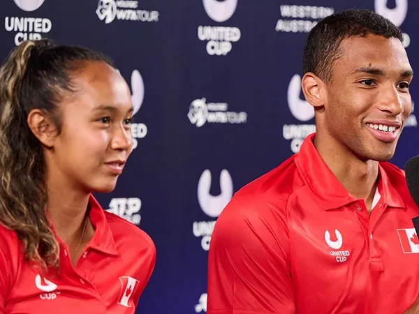 Berbagi Sorotan, Felix Auger Aliassime Dan Leylah Annie Fernandez Bagikan Perjalanan Jelang United Cup