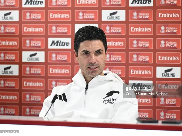 Manajer Arsenal, Mikel Arteta