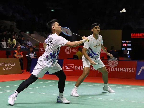 Leo/Daniel bicara soal hasil negatif di Indonesia Masters 2025.