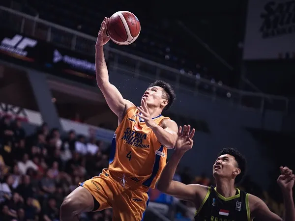 Abraham Damar Grahita Ungkap Kunci Sukses SM Hancurkan Borneo Hornbills