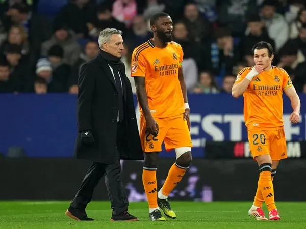 Antonio Rudiger Dipastikan Absen Dua Pekan karena Cedera Otot