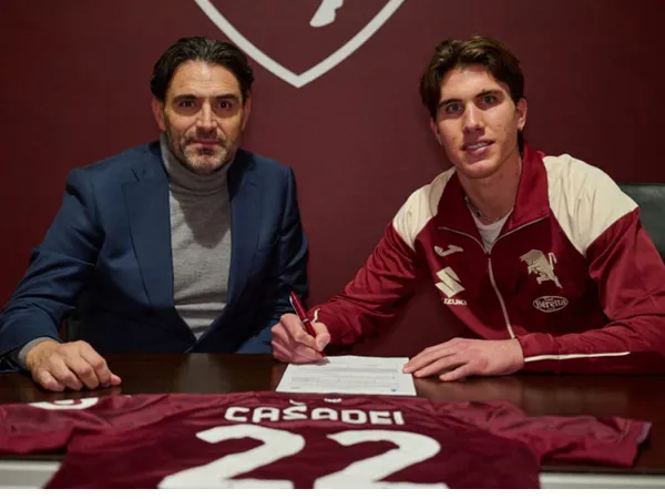 Resmi Gabung Torino, Cesare Casadei Ucapkan Selamat Tinggal Pada Chelsea