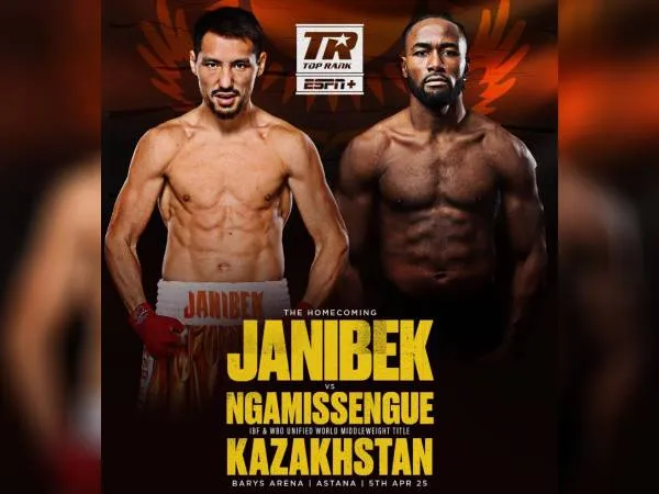 Janibek Alimkhanuly Hadapi Anauel Ngamissengue Pada 5 April Di Kazakhstan