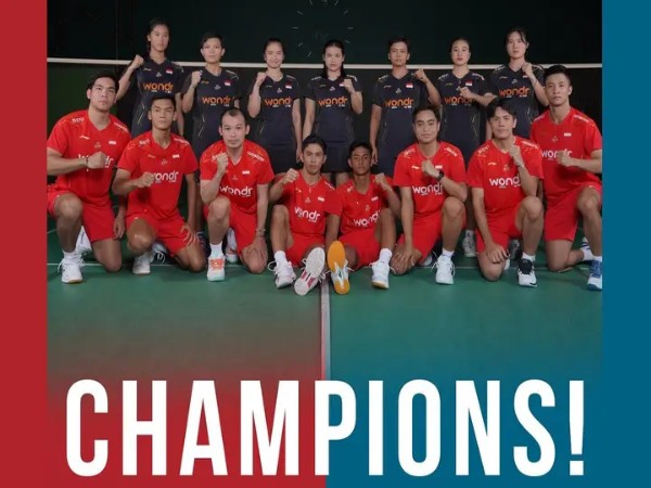 Sikat China, Indonesia Kampiun Kejuaraan Beregu Campuran Asia 2025