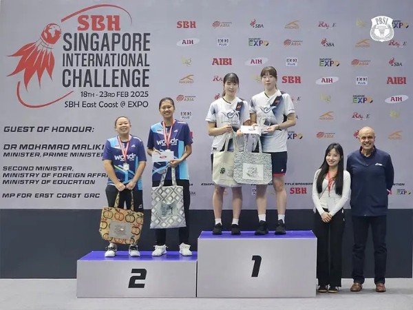 Siti/Agnia Runner Up Singapore International Challenge 2025