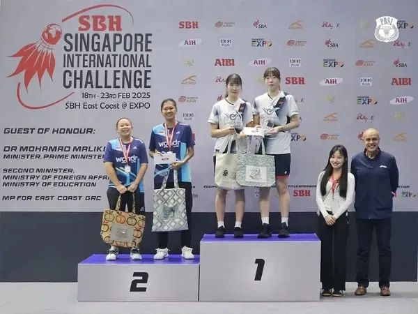 Siti/Agnia Runner Up Singapore International Challenge 2025