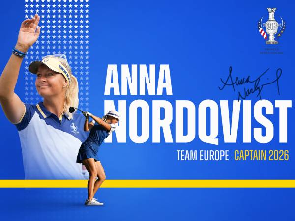 Anna Nordqvist Ditunjuk Jadi Kapten Tim Eropa Untuk Solheim Cup 2026