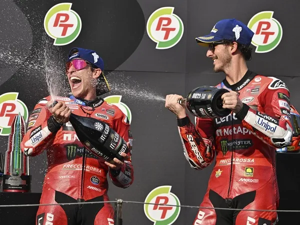Francesco Bagnaia sebut Marc Marquez menangi balapan di GP Thailand dengan mudah.