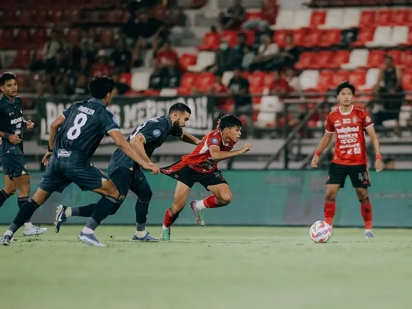 Pemain Bali United, Rahmat Arjuna di laga kontra Persita Tangerang