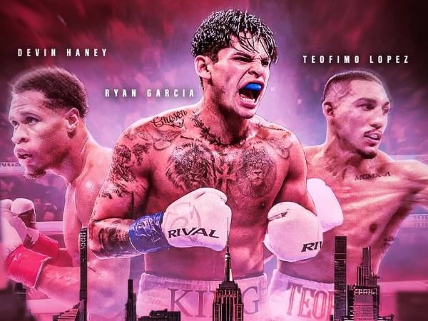 Ryan Garcia, Devin Haney, Teofimo Lopez Tampil di Times Square Pada 2 Mei