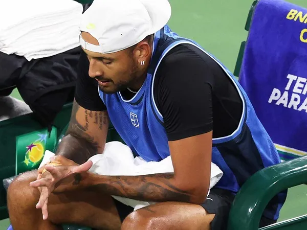 Nick Kyrgios Akhiri Perjalanan Di Indian Wells Dengan Pengunduran Diri