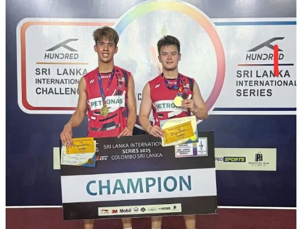 Fazriq/Brian Bungkam Kritikan Menangi Sri Lanka International Series 2025