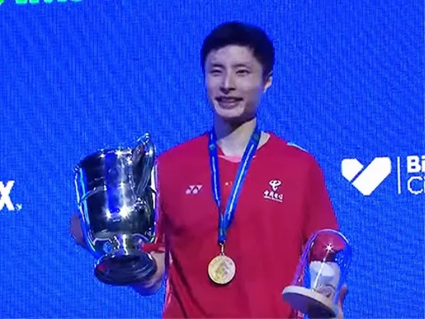 Shi Yuqi Kampiun Tunggal Putra All England 2025