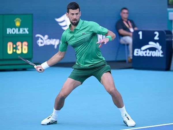 Lolos Ke Babak Keempat Di Miami, Novak Djokovic Kembali Torehkan Sejarah