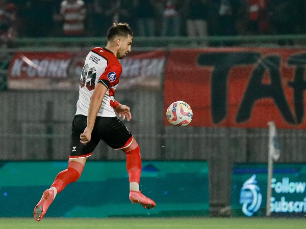 Miljan Skrbic Pecah Telor, Madura United Punya Amunisi Tajam di 7 Laga Sisa