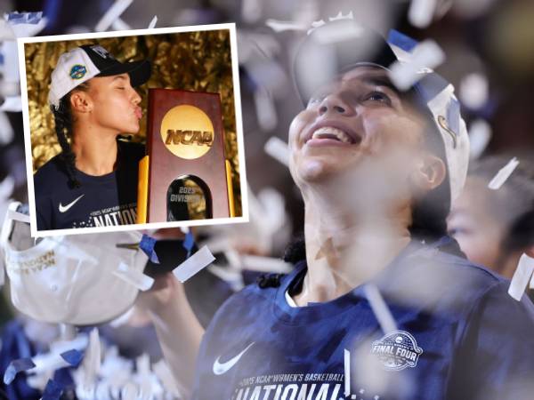 Pemain Terbaik Final Four Azzi Fudd Angkat UConn Meraih Gelar Juara
