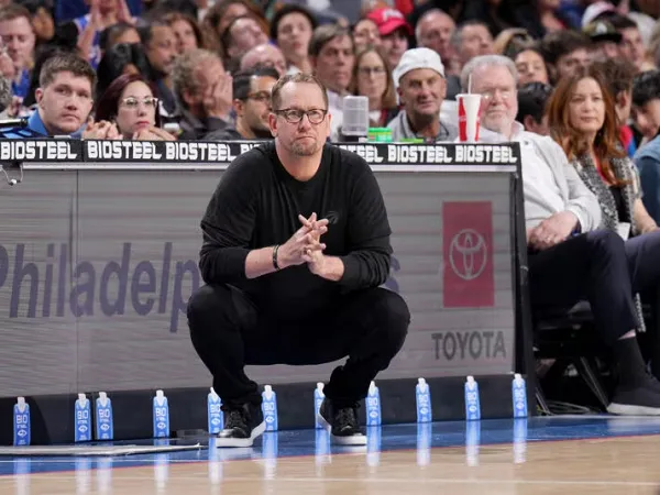 Nick Nurse kesal musim Philadelphia 76ers hancur karena badai cedera.