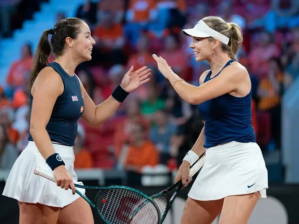 Hasil Billie Jean King Cup: Menangkan Nomor Ganda Penentu, Inggris Segel Tiket Menuju Shenzhen