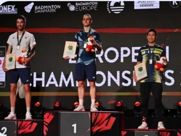 Alex Lanier Kampiun Tunggal Putra Kejuaraan Bulu Tangkis Eropa 2025