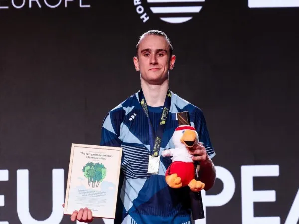 Alex Lanier Lewati Rekor Peter Gade, Atlet Termuda Kampiun Kejuaraan Eropa