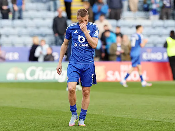 Leicester City Terdegradasi dari Premier League, Jamie Vardy Minta Maaf