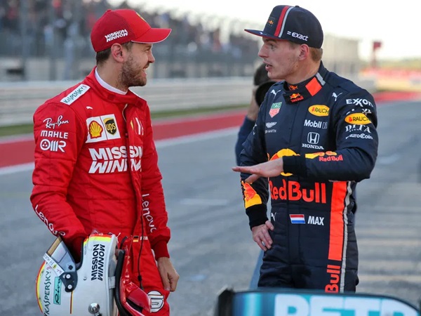 Sebastian Vettel Berikan Saran untuk Max Verstappen