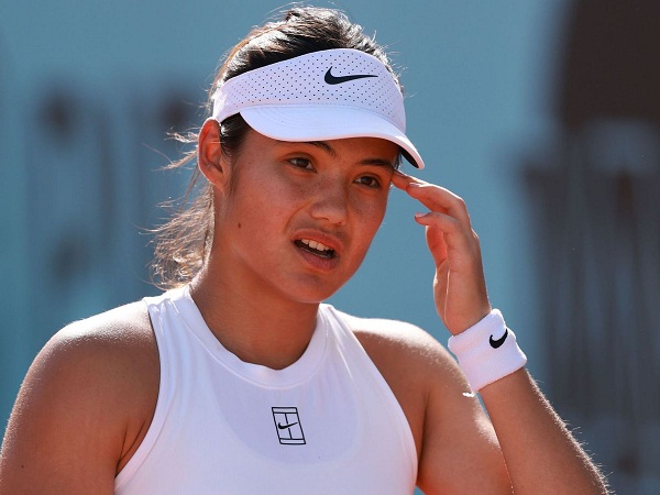 Turun Di Madrid, Dewi Fortuna Lagi-Lagi Tak Berpihak Pada Emma Raducanu