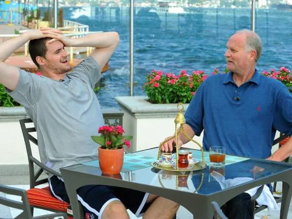 Kevin Love (kiri) dan sang ayah Stan Love pada 2010. (Foto: SI)