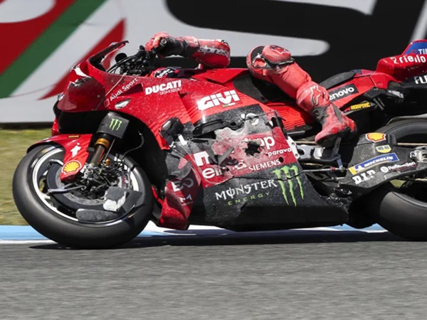 Marc Marquez Ungkap Penyebab Terjatuh di MotoGP Spanyol