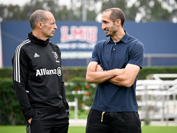 Massimiliano Allegri dan Giorgio Chiellini Bertemu di Livorno, Ada Apa?