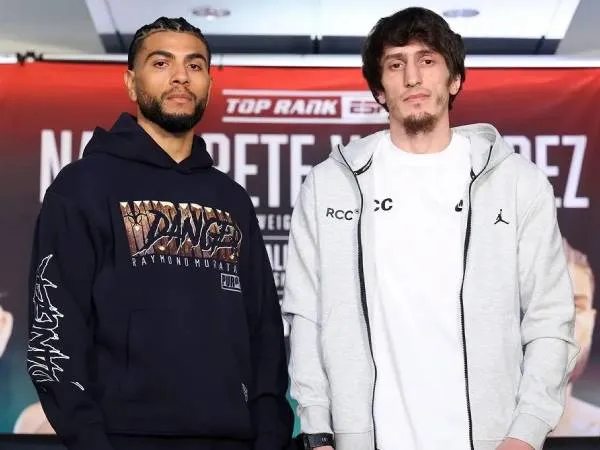 Raymond Muratalla (kiri) dan Zaur Abdullaev. (Foto: Fight TV)