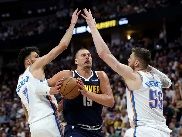 Nikola Jokic akui defense Thunder sulit ditembus.