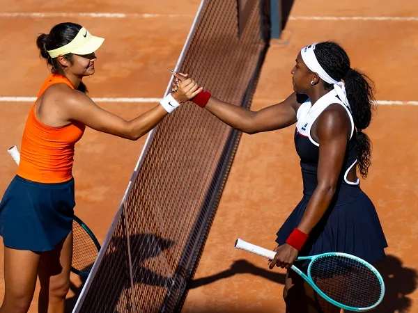 Emma Raducanu Gigit Jari, Cori Gauff Jejakkan Kaki Di Perempatfinal Roma