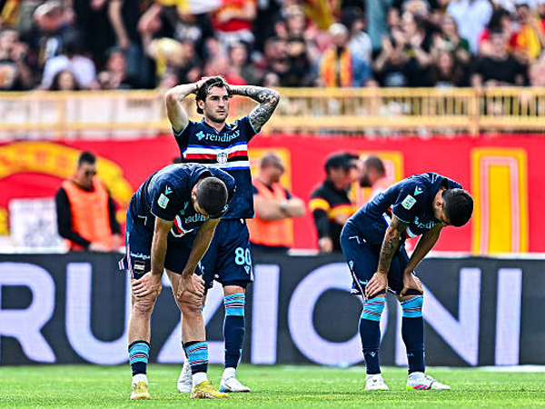 Pertama Kalinya dalam 79 Tahun, Sampdoria Terdegradasi ke Serie C