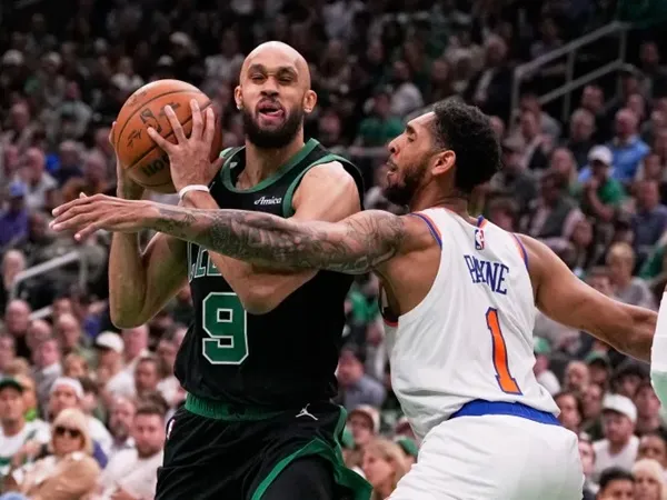 Derrick White Antarkan Celtics Kalahkan Knicks di Game 5