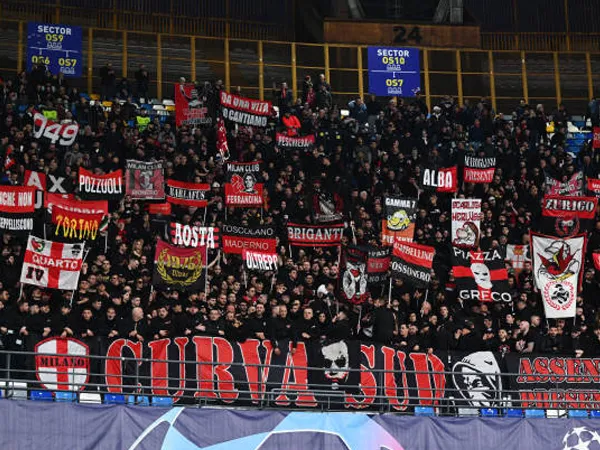 Imbas Kericuhan, Suporter Milan Dilarang Hadiri Laga Kontra Roma