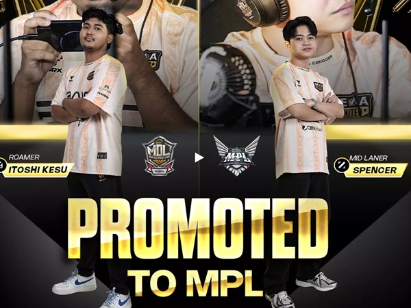 Dewa United Esports Promosikan Dua Pemain di Penghujung MPL ID S15