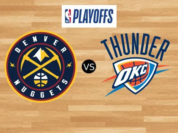 Denver Nuggets akan bertamu ke kandang Oklahoma City Thunder pada Minggu (18/5) sore atau Senin dinihari WIB. (Foto: NBA)
