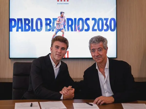 Atletico Madrid perpanjang kontrak Pablo Barrios