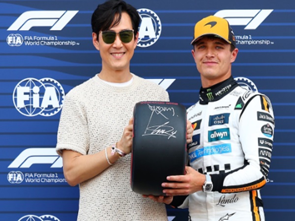 Aktor Korea Selatan Saksikan Kehebatan Norris di GP Monako